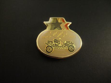 Buick, model F oldtimer groen 1906 - 1910 Olympische Spelen